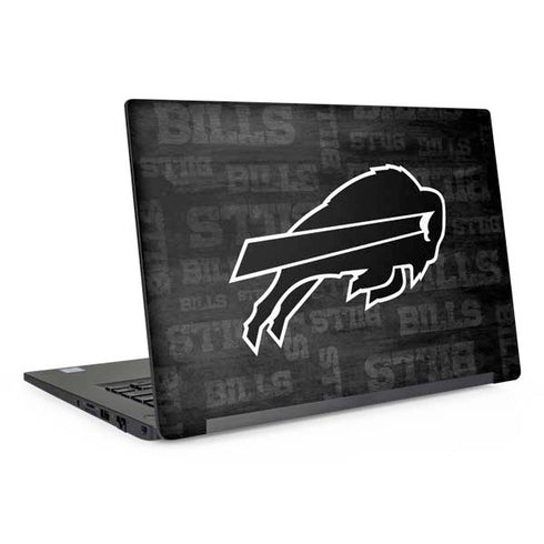 NFL Buffalo Bills Black & White Dell Latitude Skin
