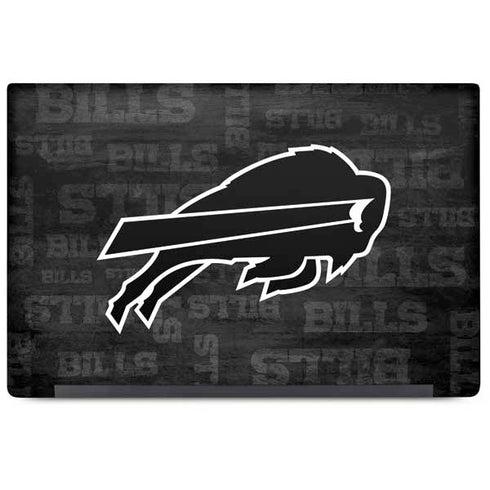 NFL Buffalo Bills Black & White Dell Latitude Skin