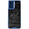 NFL Buffalo Bills Black & White Moto G Play 4G (2024) Clear Case