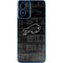 NFL Buffalo Bills Black & White Moto G Play 4G (2024) Skin