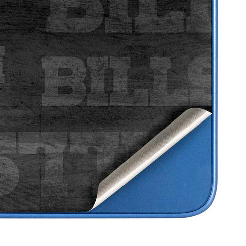 NFL Buffalo Bills Black & White Moto G Play 4G (2024) Skin