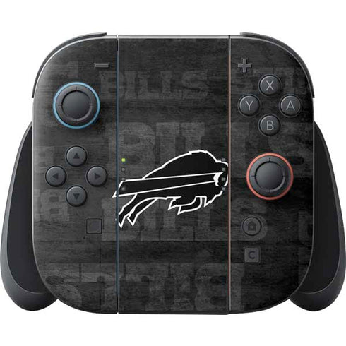 NFL Buffalo Bills Black & White Nintendo Skins