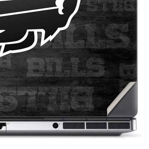 NFL Buffalo Bills Black & White Dell Precision Skin