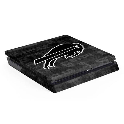 NFL Buffalo Bills Black & White PlayStation PS4 Skins