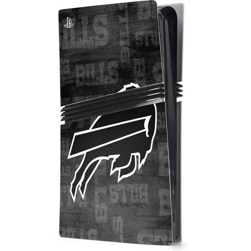 NFL Buffalo Bills Black & White PlayStation PS5 Skins