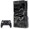 NFL Buffalo Bills Black & White PS5 Pro Disk Bundle Skin
