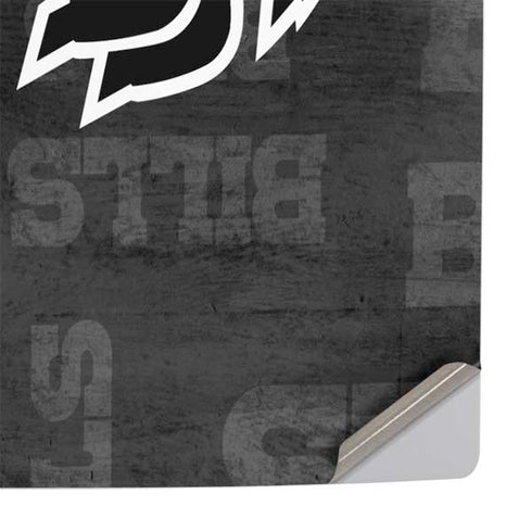 NFL Buffalo Bills Black & White PS5 Slim Digital Edition Console Skin