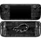 NFL Buffalo Bills Black & White Steam Deck Handheld Gaming Computer OLED Skin