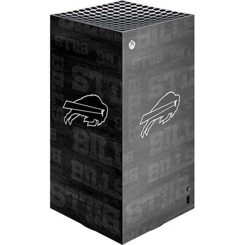 NFL Buffalo Bills Black & White Xbox Series X Skins