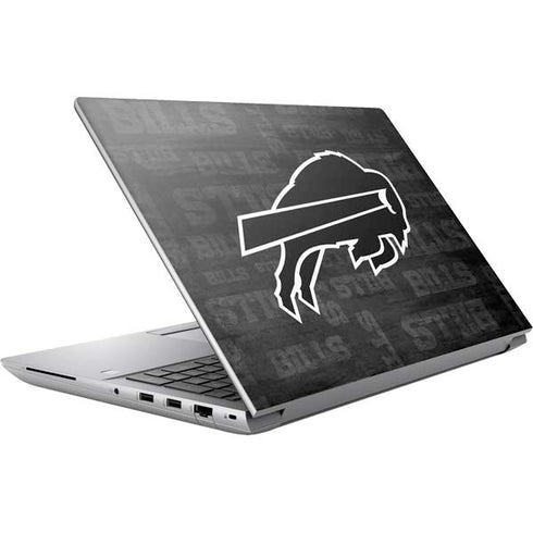 NFL Buffalo Bills Black & White HP ZBook Fury 16 G10 Skin