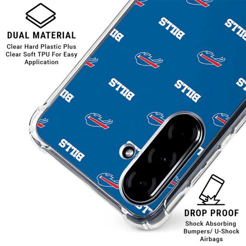 NFL Buffalo Bills Blitz Series Galaxy A36 5G Clear Case