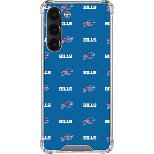 NFL Buffalo Bills Blitz Series Galaxy S24 FE Clear Case