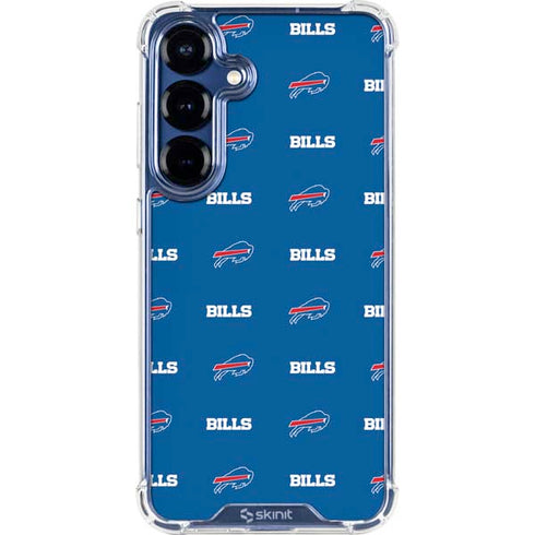 NFL Buffalo Bills Blitz Series Galaxy S25 Clear Case