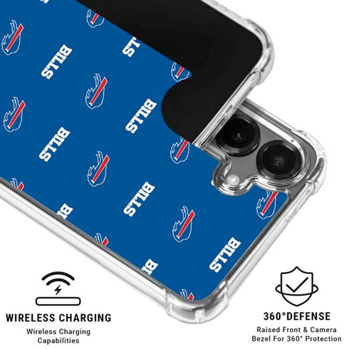 NFL Buffalo Bills Blitz Series Galaxy S26 Clear Case