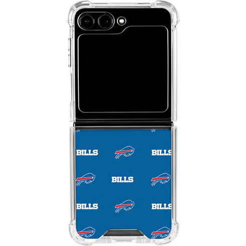 NFL Buffalo Bills Blitz Series Galaxy Z Flip6 Clear Case