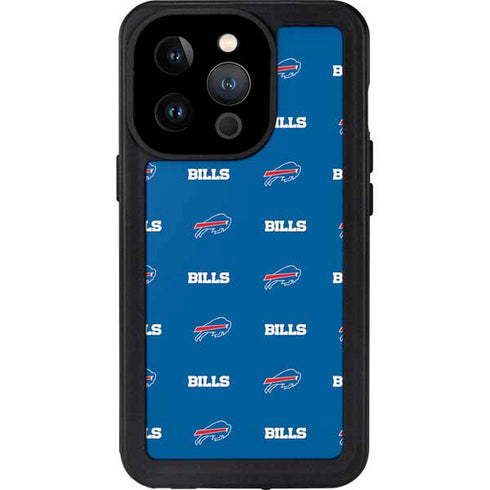NFL Buffalo Bills Blitz Series iPhone 15 Pro Waterproof Case