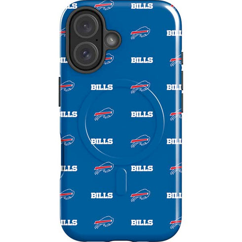 NFL Buffalo Bills Blitz Series iPhone 16 Magsafe Impact Case