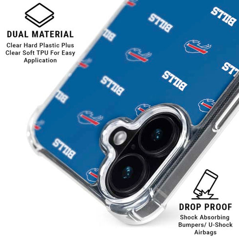 NFL Buffalo Bills Blitz Series iPhone 16 Plus MagSafe Case