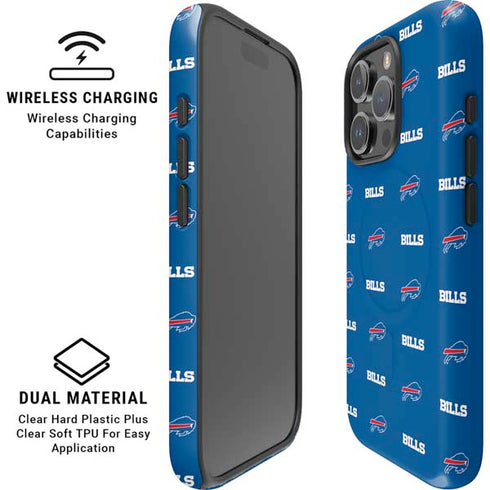 NFL Buffalo Bills Blitz Series iPhone 16 Pro Max Magsafe Impact Case