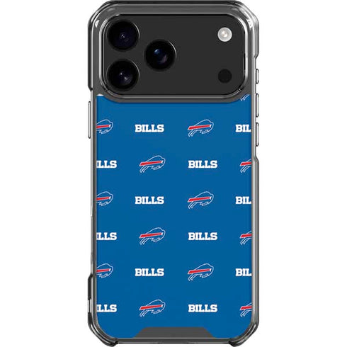 NFL Buffalo Bills Blitz Series iPhone 18 Pro Max Clear Case