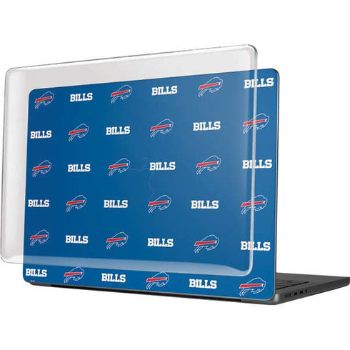 NFL Buffalo Bills Blitz Series MacBook Pro 14in (2021-24) Case plus Skin