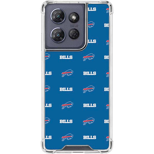 NFL Buffalo Bills Blitz Series Moto G Power 5G (2025) Clear Case
