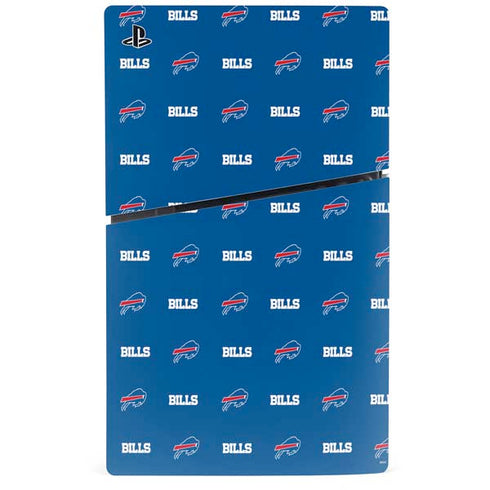 NFL Buffalo Bills Blitz Series PS5 Slim Digital Edition Console Skin