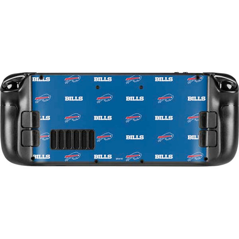 NFL Buffalo Bills Blitz Series Steam Deck Handheld Gaming Computer Skin