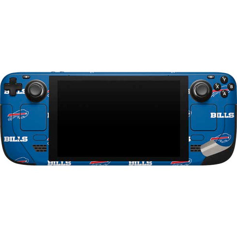 NFL Buffalo Bills Blitz Series Steam Deck Handheld Gaming Computer Skin