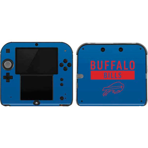 NFL Buffalo Bills Blue Performance Series Nintendo Skins