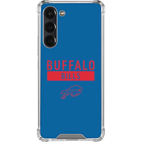 NFL Buffalo Bills Blue Performance Series Galaxy S24 FE Clear Case