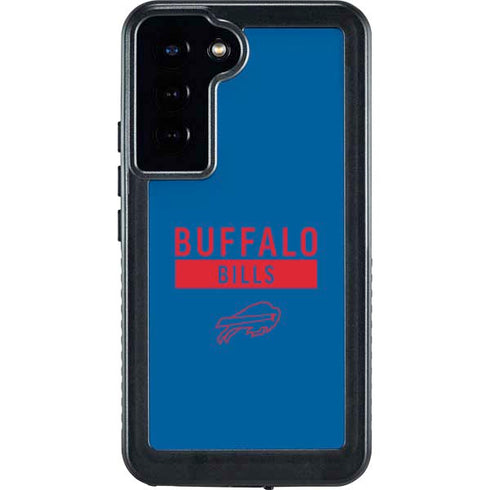 NFL Buffalo Bills Blue Performance Series Galaxy S24 Plus Waterproof Case