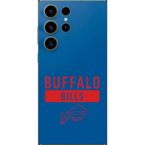 NFL Buffalo Bills Blue Performance Series Galaxy S24 Ultra Skin