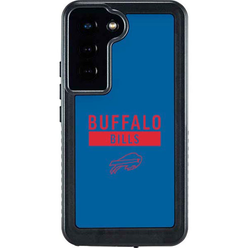 NFL Buffalo Bills Blue Performance Series Galaxy S24 Waterproof Case