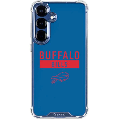 NFL Buffalo Bills Blue Performance Series Galaxy S25 Clear Case