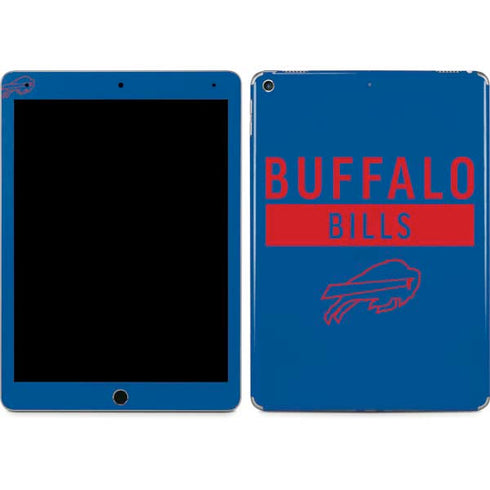 NFL Buffalo Bills Blue Performance Series iPad Skins