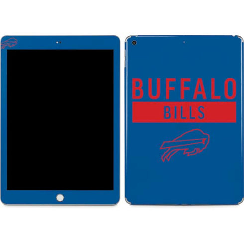 NFL Buffalo Bills Blue Performance Series Apple iPad Skin