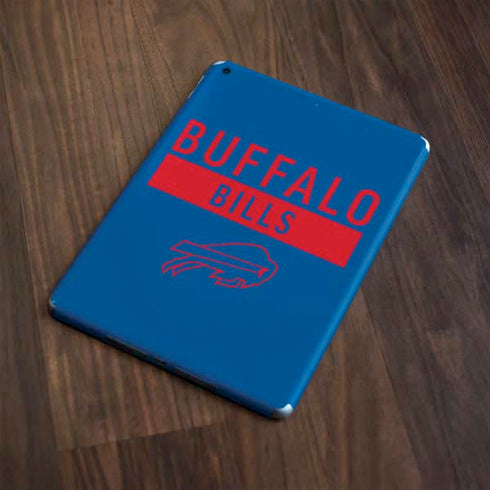 NFL Buffalo Bills Blue Performance Series Apple iPad Skin