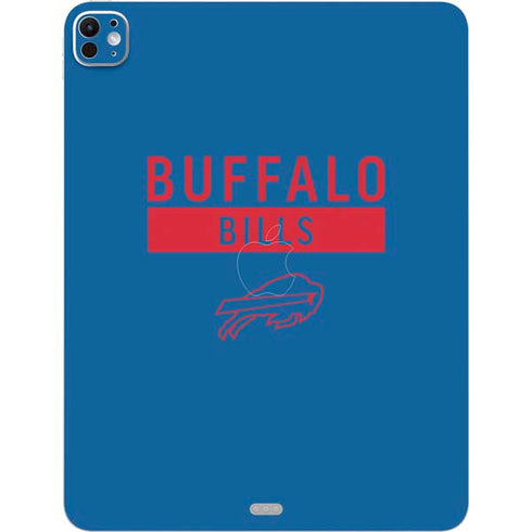 NFL Buffalo Bills Blue Performance Series iPad Pro 13in M4 (2024) Skin