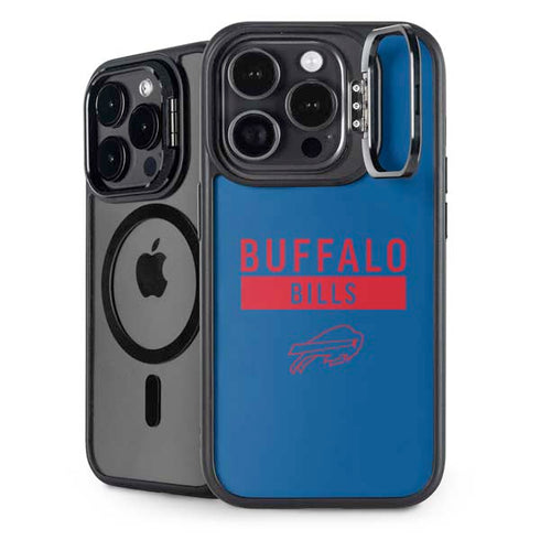 NFL Buffalo Bills Blue Performance Series iPhone 15 Pro Kickstand Case