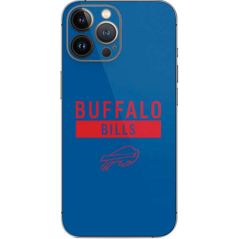 NFL Buffalo Bills Blue Performance Series iPhone 15 Pro Max Skin