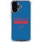 NFL Buffalo Bills Blue Performance Series iPhone 16 Clear Case