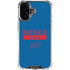 NFL Buffalo Bills Blue Performance Series iPhone 16 Clear Case