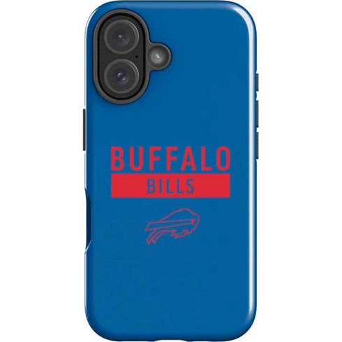 NFL Buffalo Bills Blue Performance Series iPhone 16 Impact Case