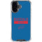NFL Buffalo Bills Blue Performance Series iPhone 16 Plus Clear Case