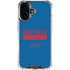 NFL Buffalo Bills Blue Performance Series iPhone 16 Plus Clear Case