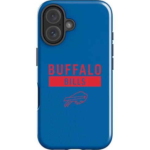 NFL Buffalo Bills Blue Performance Series iPhone 16 Plus Impact Case