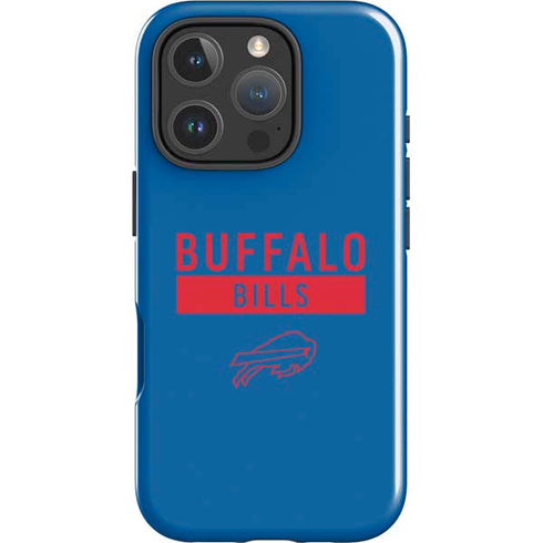 NFL Buffalo Bills Blue Performance Series iPhone 16 Pro Impact Case
