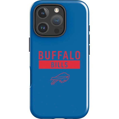 NFL Buffalo Bills Blue Performance Series iPhone 16 Pro Max Impact Case