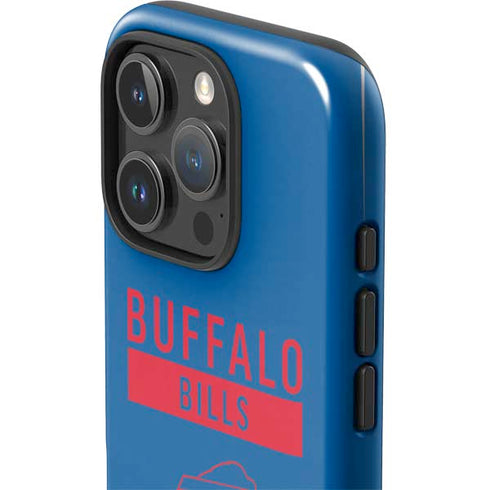 NFL Buffalo Bills Blue Performance Series iPhone 16 Pro Max Impact Case